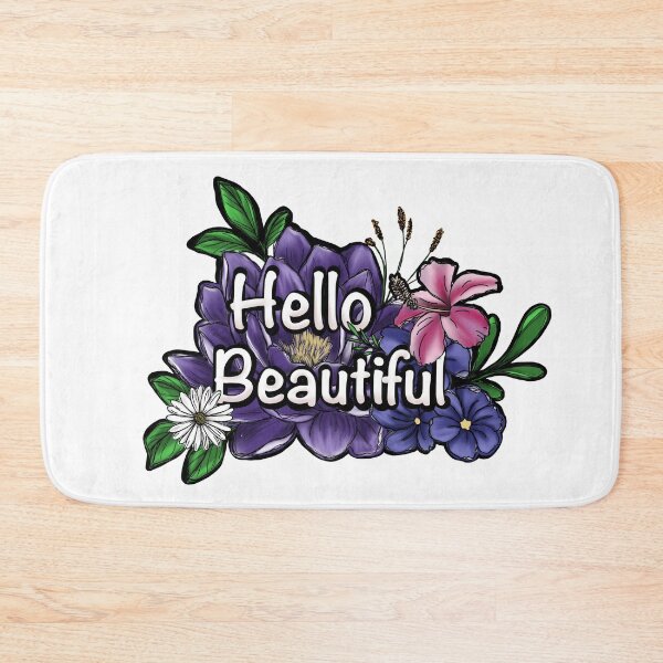 Item preview, Wileys Wear Kind Mind Line Hello Beautiful designed and sold by Wileys-Wear.
