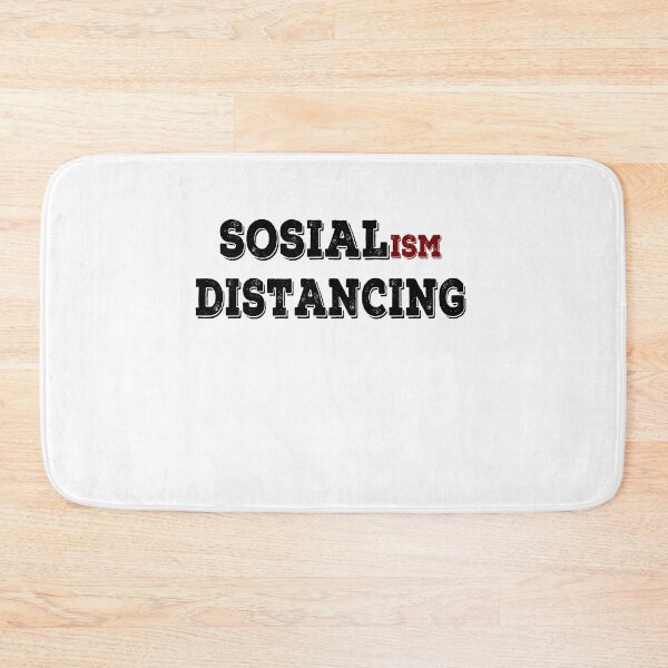 Item preview, Anti Socialism Funny Social Distancing Political Socialist designed and sold by AnimaLovers.