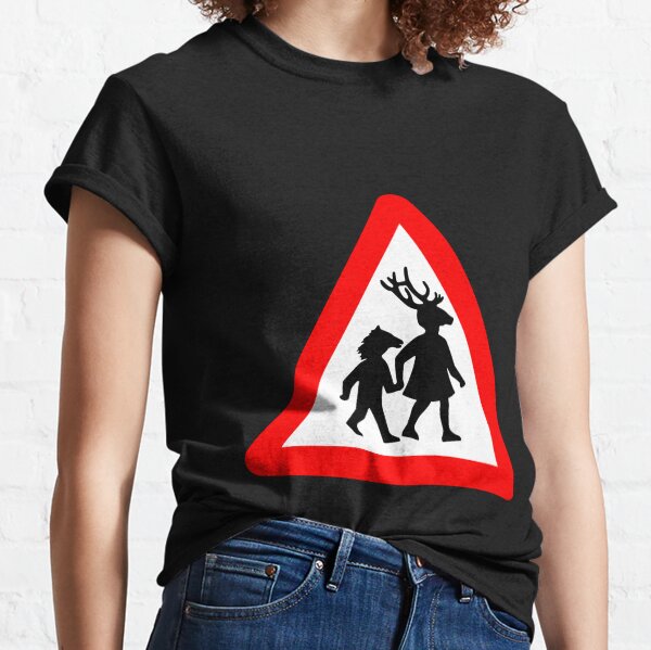 Summerisle School Crossing Sign Classic T-Shirt