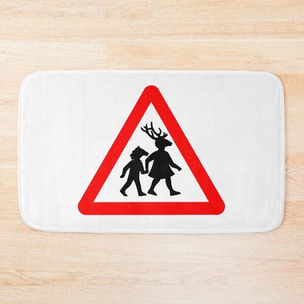 Item preview, Summerisle School Crossing Sign designed and sold by Hypnogoria.
