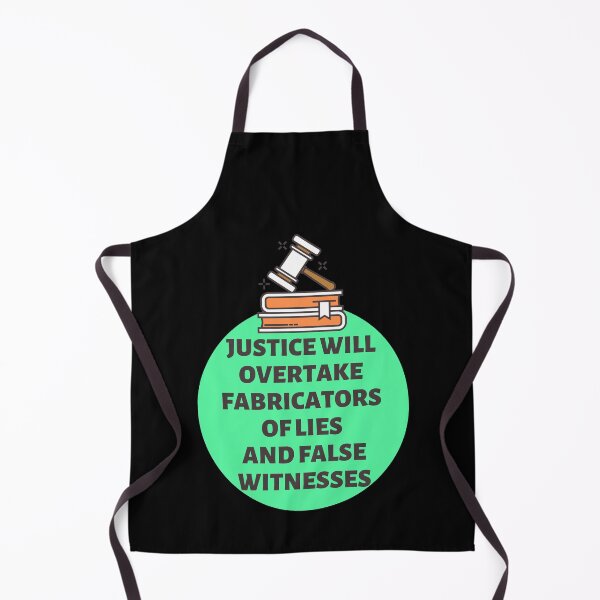 Item preview, Justice Will Overtake Fabricators Of Lies And False Witnesses. designed and sold by Aminovak.