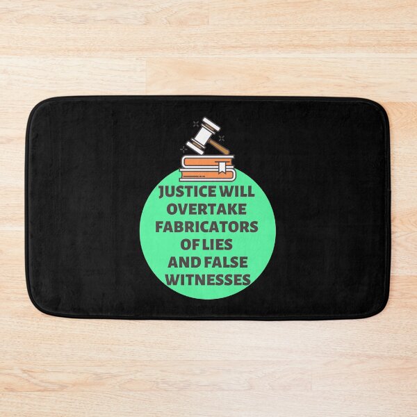 Item preview, Justice Will Overtake Fabricators Of Lies And False Witnesses. designed and sold by Aminovak.