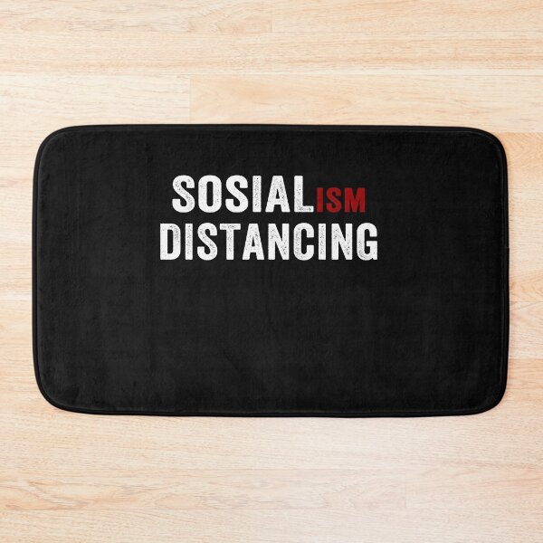 Item preview, Anti Socialism Funny Social Distancing Political Socialist designed and sold by AnimaLovers.