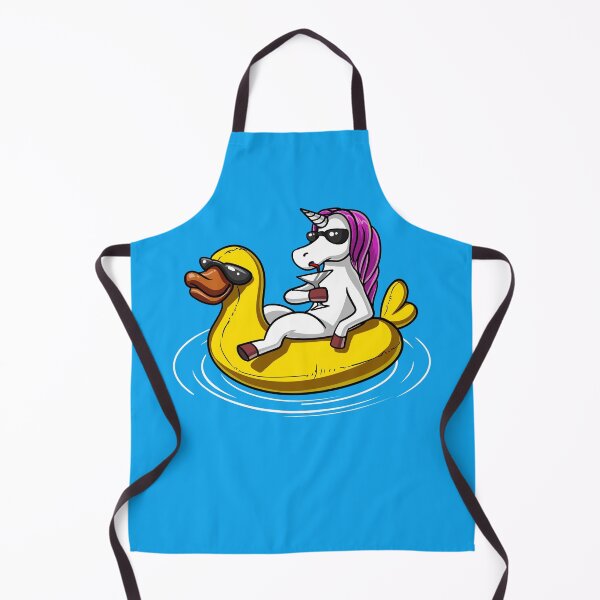 Item preview, Unicorn Riding Bath Duck Float designed and sold by underheaven.