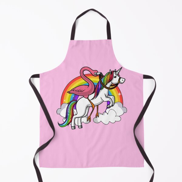 Item preview, Flamingo Bird Riding Unicorn designed and sold by underheaven.