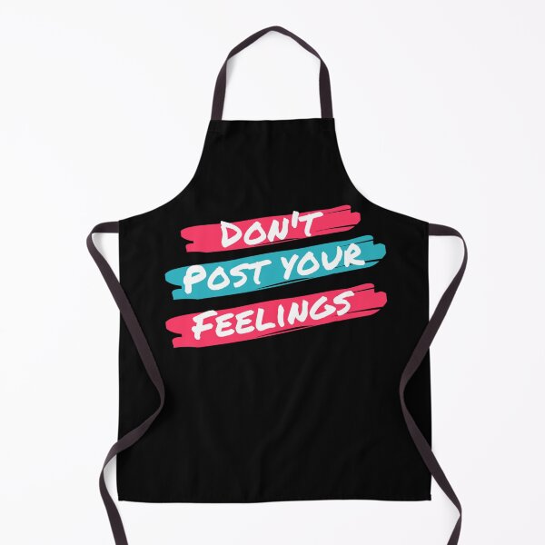 Item preview, Don't Post Your Feelings designed and sold by zugharo2019.