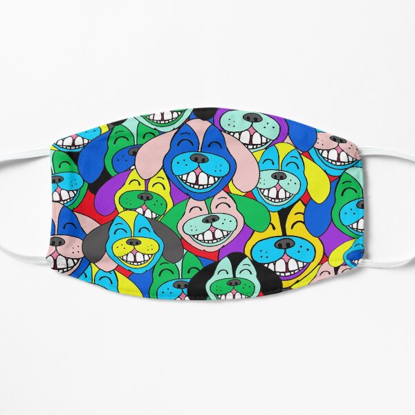 Smiling dogs Mirjam Griffioen Mask Mask