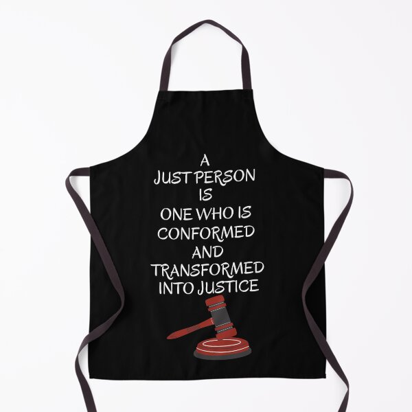Item preview, A Just Person Is One Who Is Conformed And Transformed Into Justice. designed and sold by Aminovak.