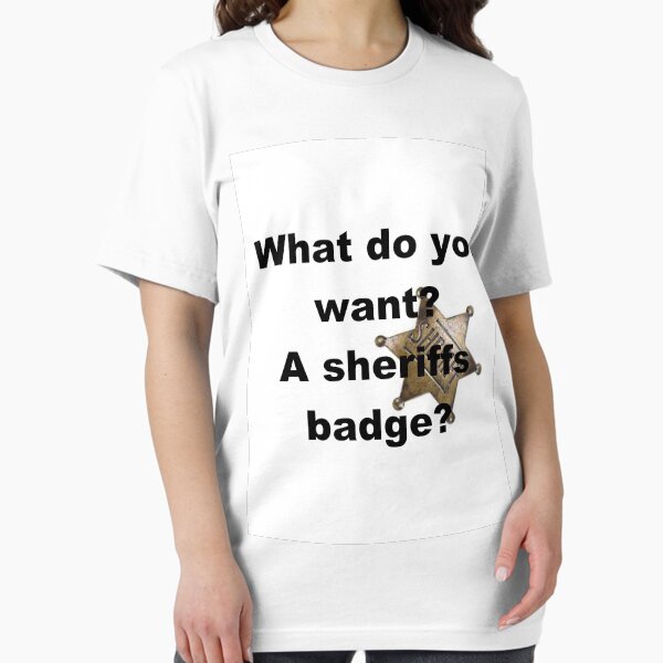 Item preview, sheriffs badge designed and sold by Wokswagen.