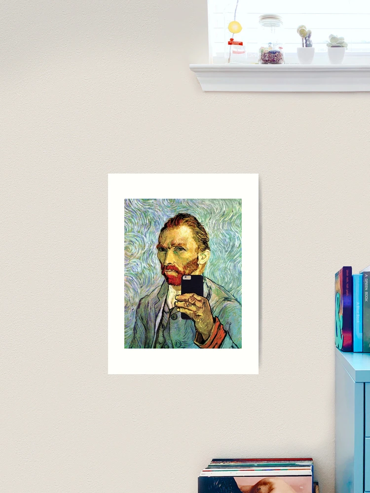  iPhone 12/12 Pro Let It Gogh Vincent Van Gogh Art Artist  Painting Funny Pun Case : Cell Phones & Accessories