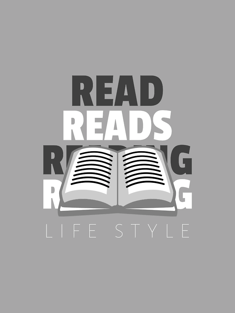 Thumbnail 3 of 3, Scarf, Read, Reads, Reading designed and sold by RufusTangen.