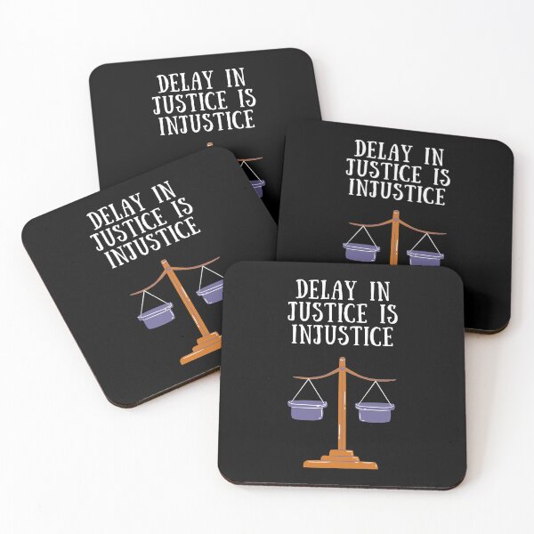 Item preview, Delay In Justice Is Injustice. designed and sold by Aminovak.