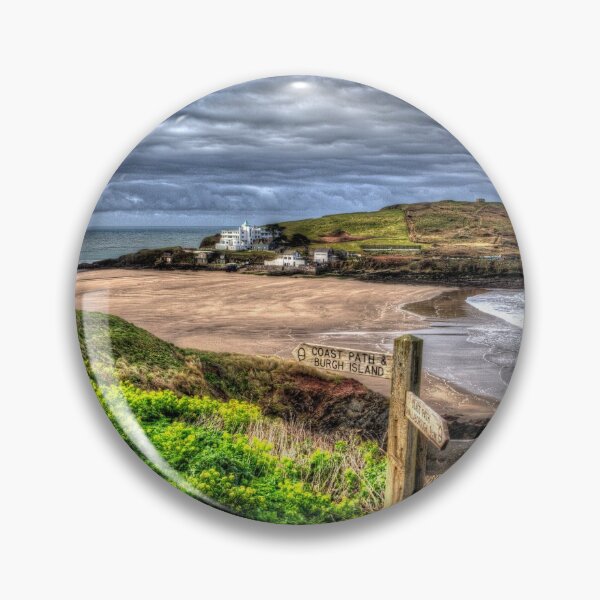 Item preview, Burgh Island South Devon near Bigbury with signpost designed and sold by acceleratorhams.