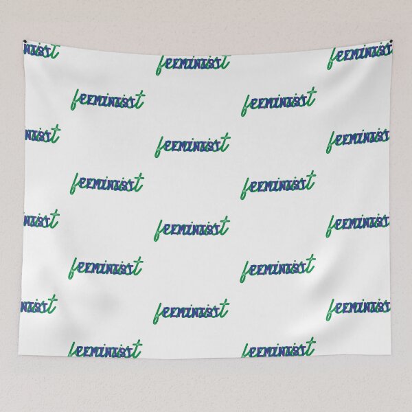 Item preview, Feminist green and purple designed and sold by femyay.