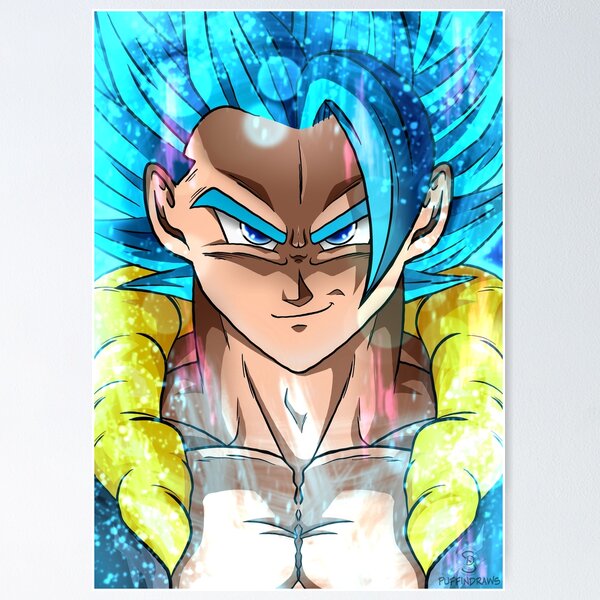 Gogeta blue Poster by Frag57