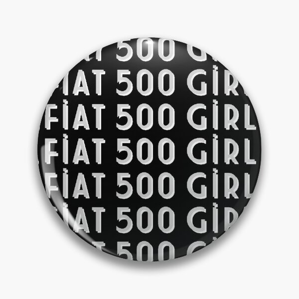 Item preview, Fiat 500 Girl (White) designed and sold by abigabhall.