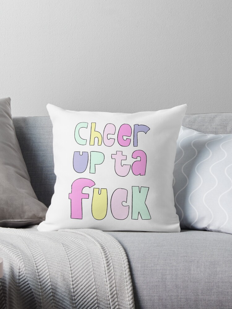 Item preview, Throw Pillow designed and sold by twisteddoodles.