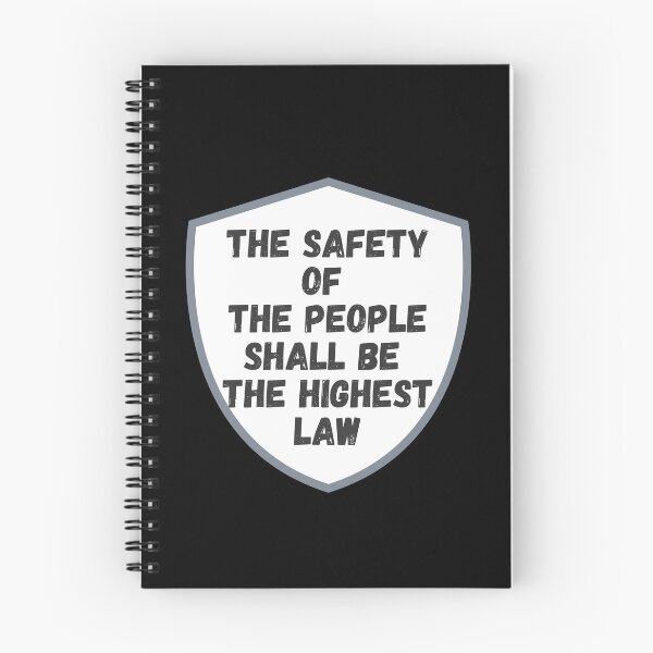 Item preview, The Safety Of The People Shall Be The Highest Law. designed and sold by Aminovak.