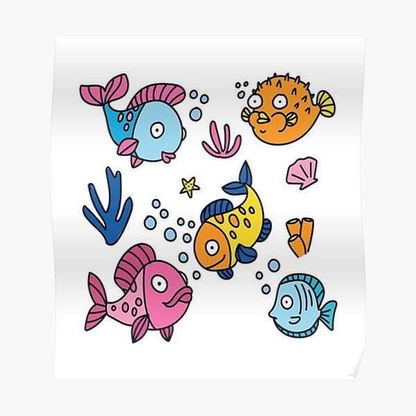 Fishy On Me Posters | Redbubble