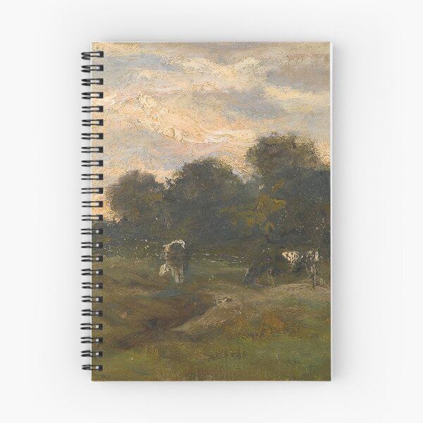 Artikelvorschau, Cows in the Meadow, Vincent Van Gogh entworfen und verkauft von TemporaryArt.