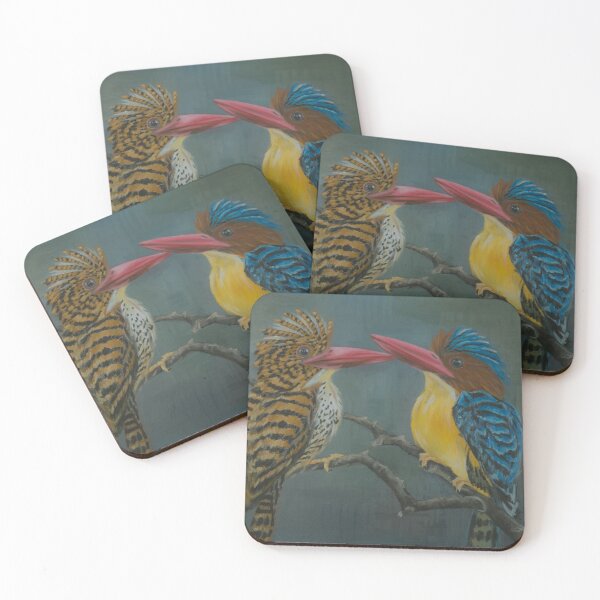 Item preview, Banded Kingfishers designed and sold by Christian Turner.