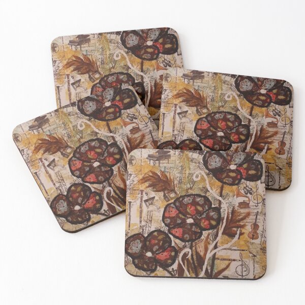 Item preview, Musical flowers by Charlotte VanRoss designed and sold by Charlotte VanRoss fine art.