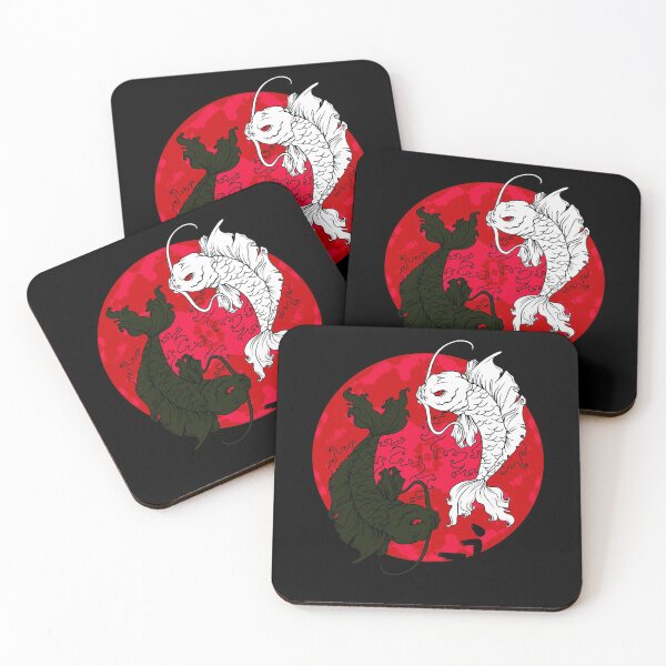Item preview, Pez Koi Ying Yang en Negro designed and sold by OrganicCharm.