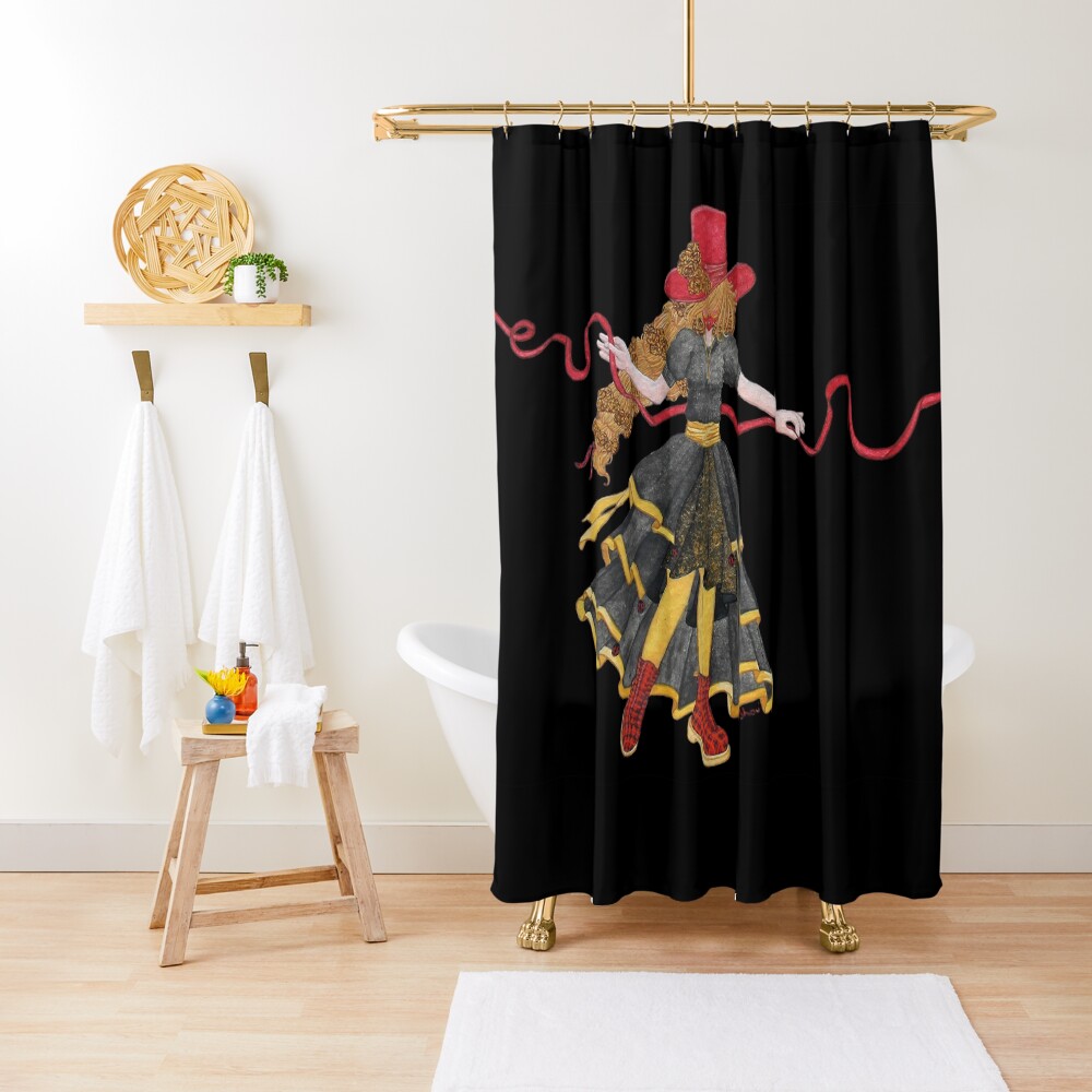 Ladybird - The famous uchronaut Shower Curtain