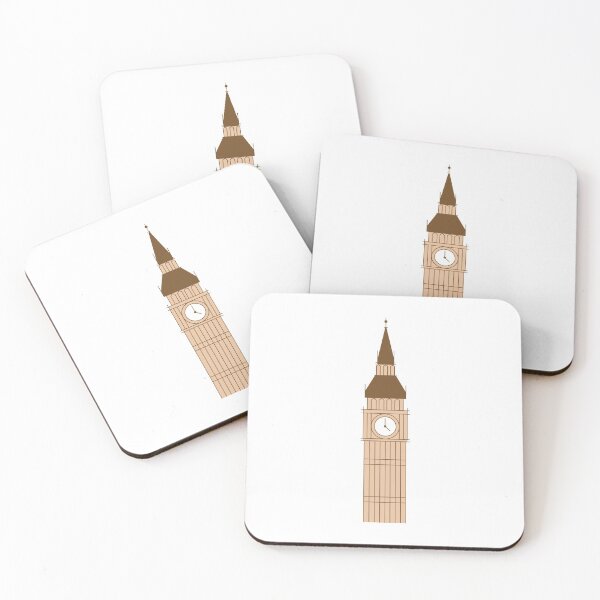 Item preview, Big Ben - Minimalist Style | Digital Illustration designed and sold by foxleylane.