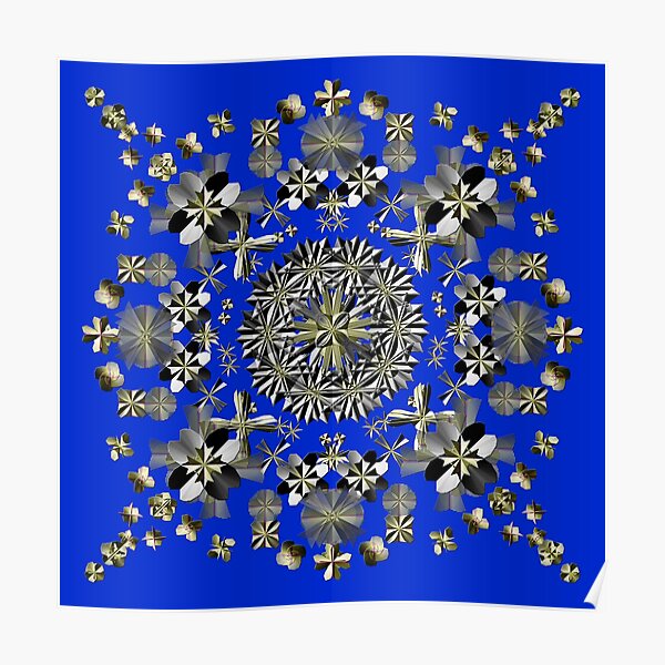 Download 3d Mandala Posters Redbubble