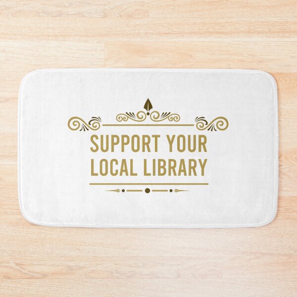 Item preview, Support your local library designed and sold by AdelDa19.
