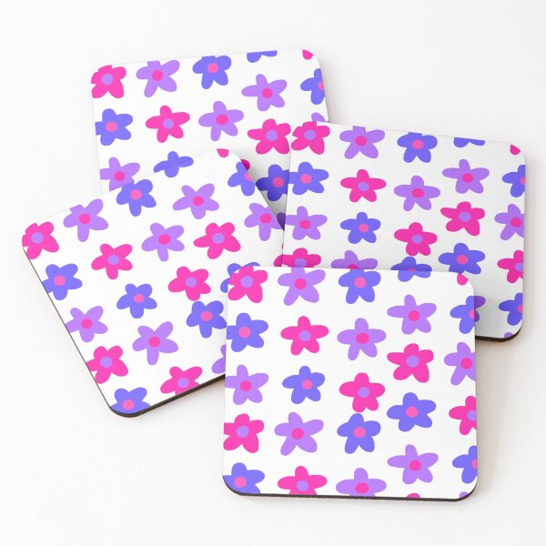 Item preview, Pink, Purple, Blue basic flower designed and sold by marciaandrea.