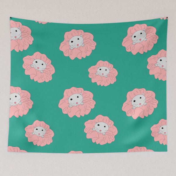 Item preview, Scrunchies Hamsters in Cute Green designed and sold by diankamal.