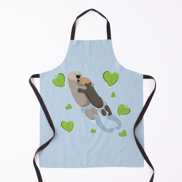 Item preview, Otters couple falling in love, Otters Love Clipart, Little Otters designed and sold by Little. Roses.