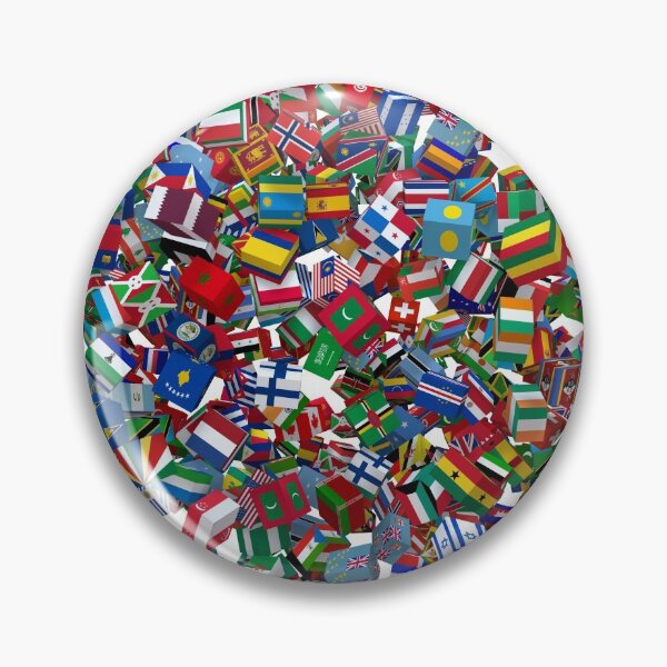 Item preview, Nations of the World Flag Blocks designed and sold by hyproinc.
