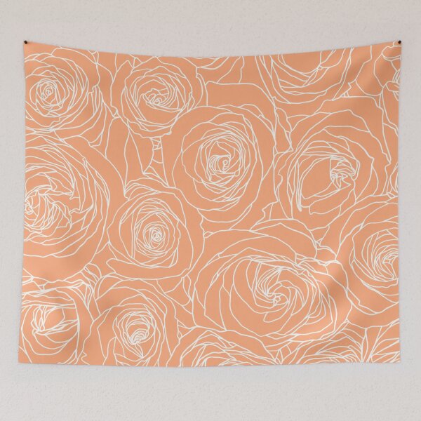Item preview, Cantaloupe Roses designed and sold by ColorObsession.