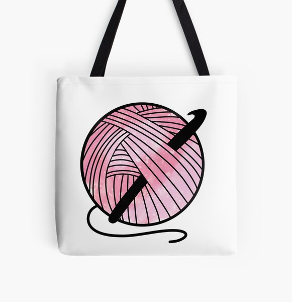 Probably yarn crochet and knit Tote Bag for Sale by hellohappy