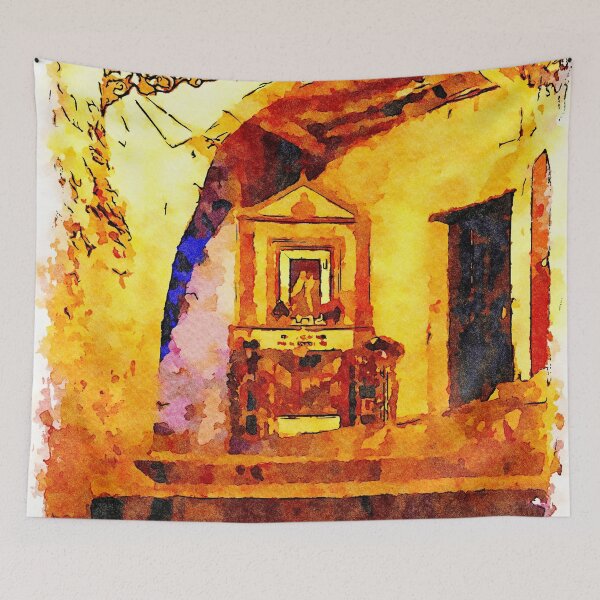 Item preview, Votive kiosk in the historic center of Scalea designed and sold by Giuseppe Cocco.