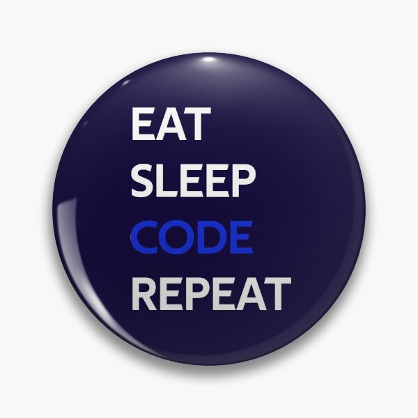 Item preview, Eat Sleep Code Repeat designed and sold by CatArtStore.