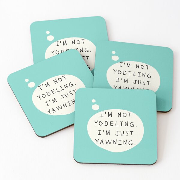 Item preview, Funny Quote - Im not yodeling. Im just yawning. designed and sold by iamwowie.