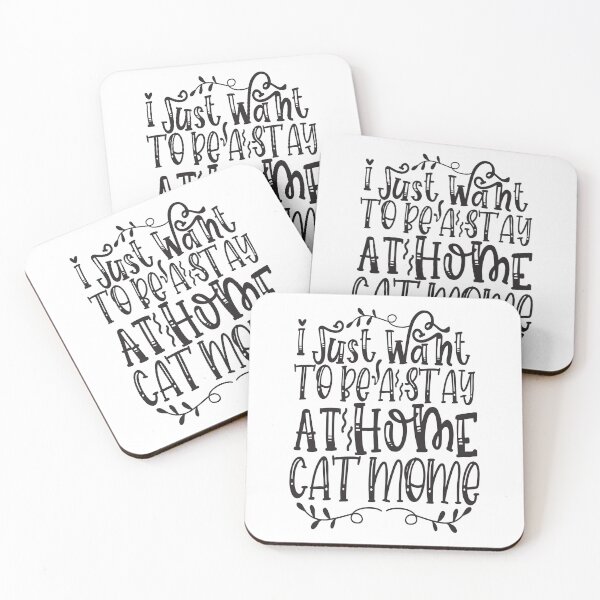 Item preview, I Just Want To Be A Stay At Home Cat Mome-: A Funny quote shirt.   designed and sold by fajali master.