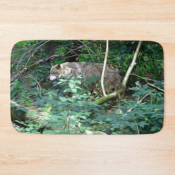 Item preview, Wolf in the undergrowth designed and sold by Sabine Straka.