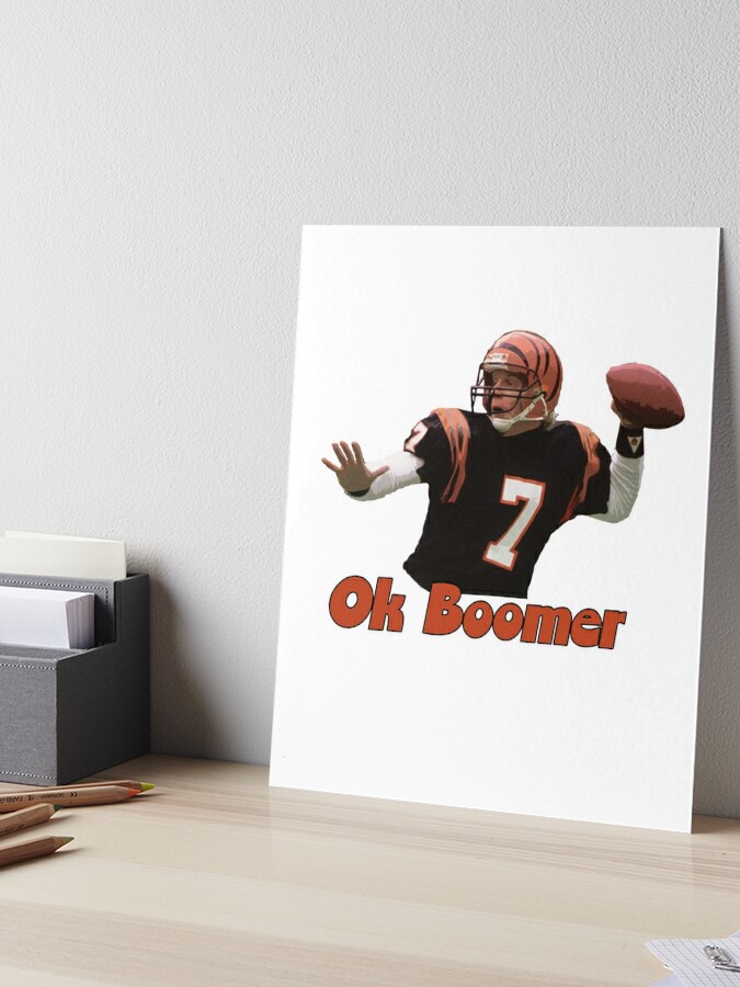 Boomer Esiason Cincinnati Bengals Football Art Illustrated 