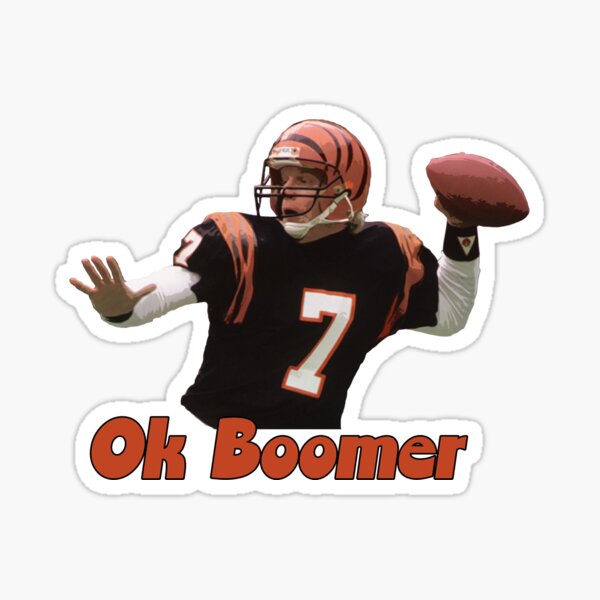 Boomer Esiason, Ok' Sticker for Sale by LocoLogos