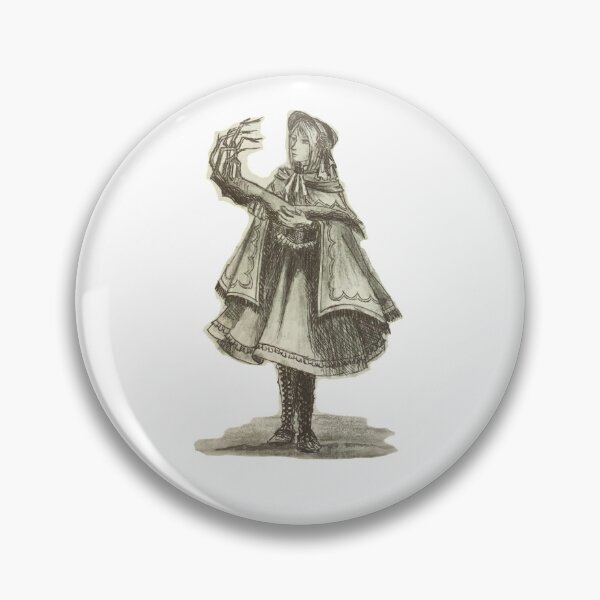 Item preview, Bloodborne Doll - Alice In Wonderland Sticker designed and sold by Technomancer-01.