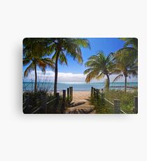 Smathers Beach, Key West Metal Print