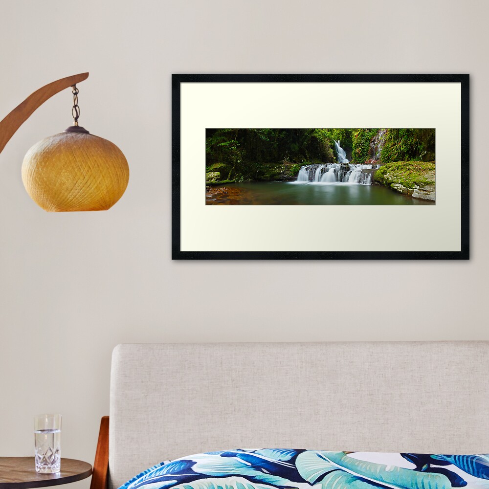Elabana Falls, Lamington National Park, Queensland, Australia Framed Art Print