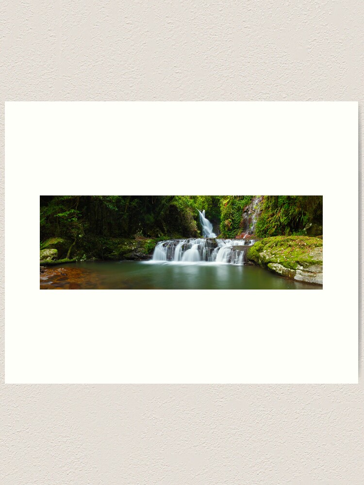 Alternate view of Elabana Falls, Lamington National Park, Queensland, Australia Art Print