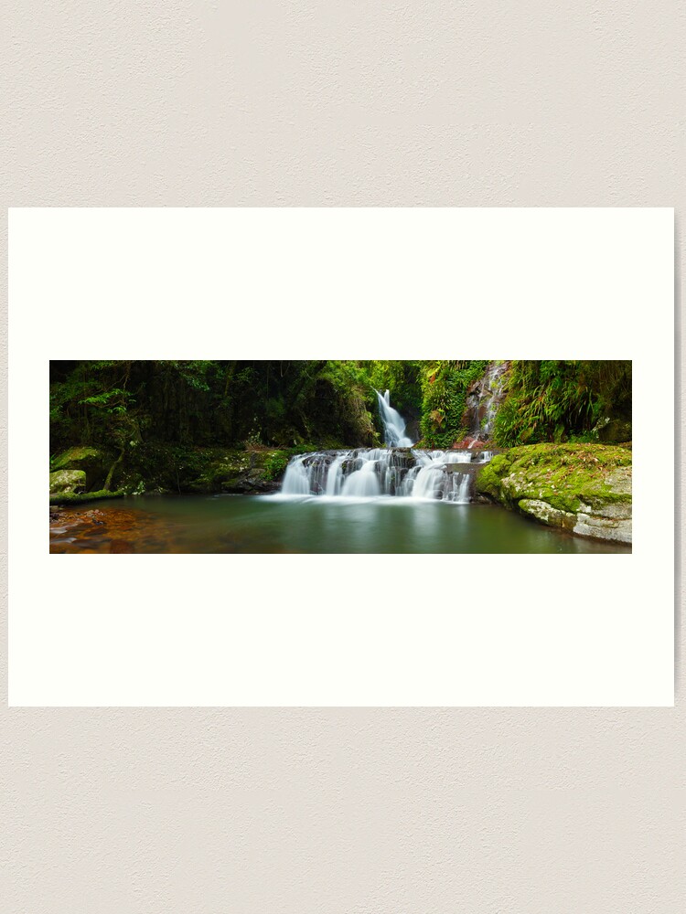 Alternate view of Elabana Falls, Lamington National Park, Queensland, Australia Art Print