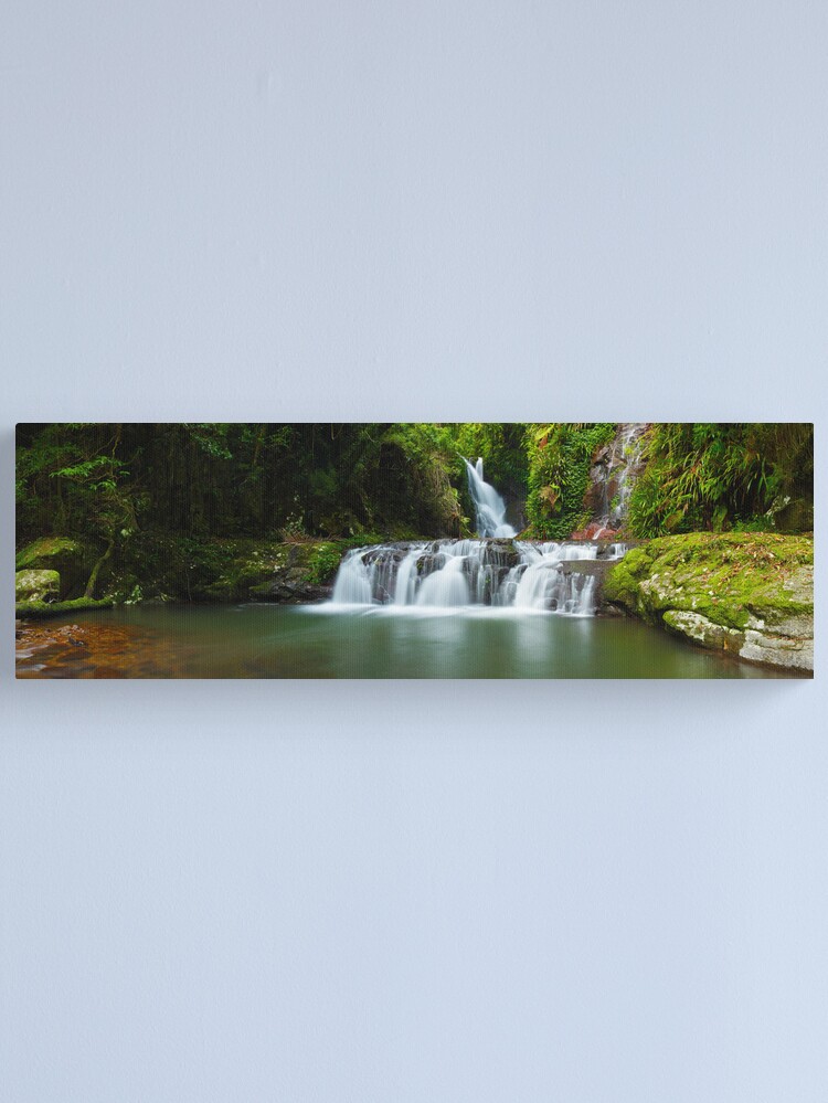 Alternate view of Elabana Falls, Lamington National Park, Queensland, Australia Canvas Print